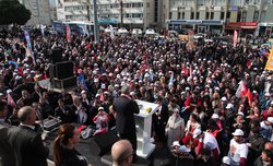 Binali Yıldırım Aliağa'da