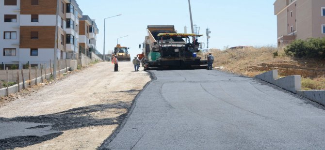 Yeni Mahalle'de 4 Günde 3 Sokak Asfaltlandı