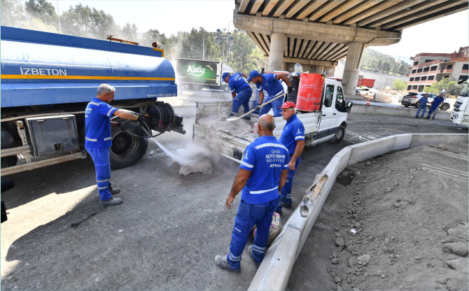 Otogar önünde geri sayım başladı