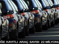 Trafiğe Kayıtlı Araç Sayısı 22 Milyonu Aştı