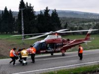 Foça'da Kaza İkisi  Ağır 3 yaralı 